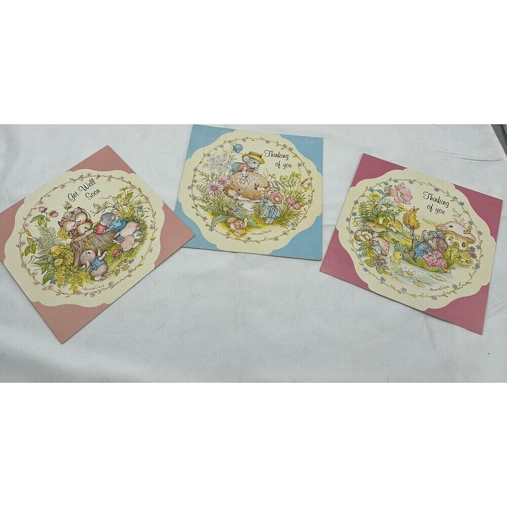 Vintage 3 The Hope School Wise n’ Wonderful Greeting Cards Unused 1986 RARE